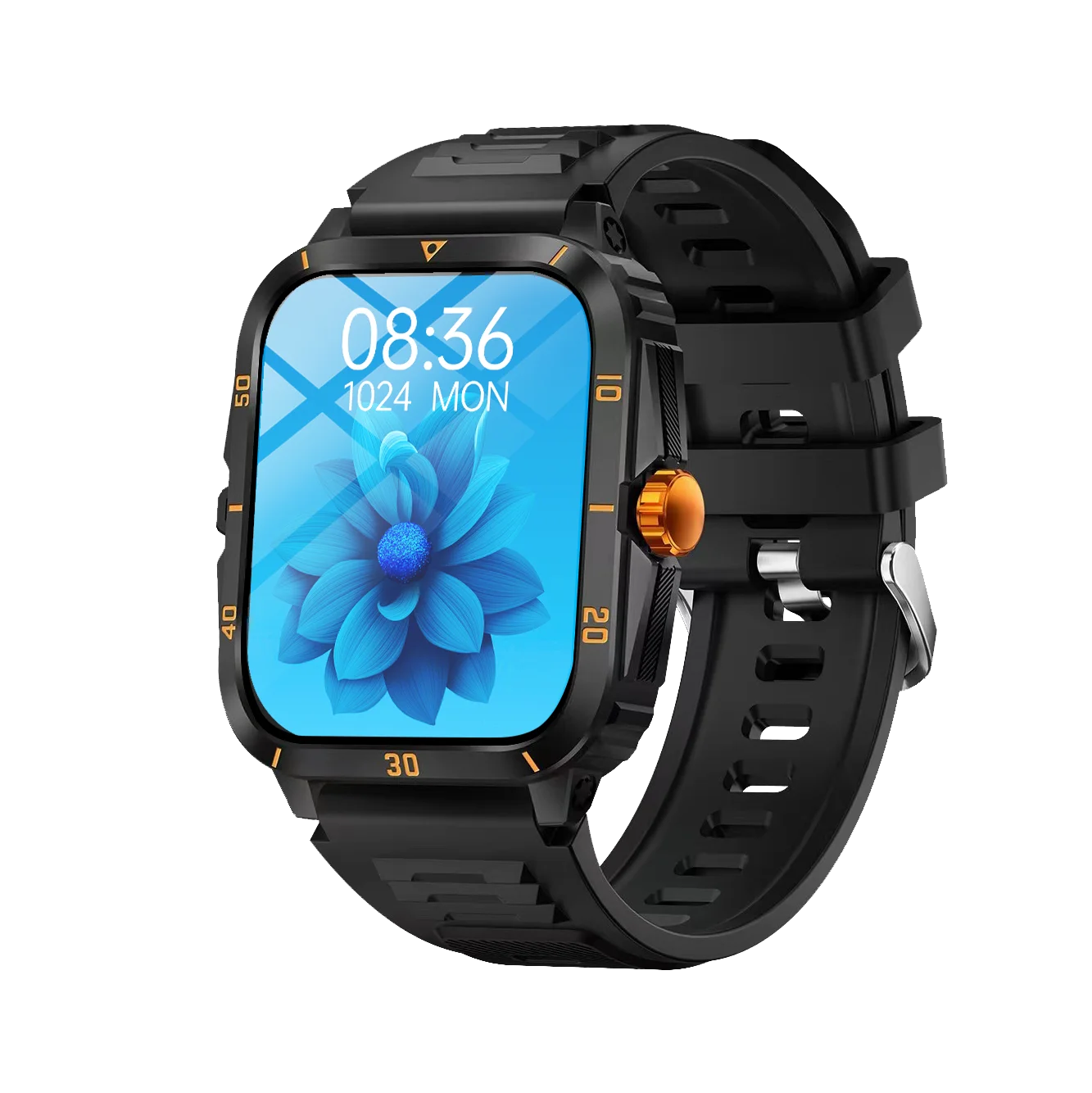 VibeSync™ Smartwatch – 1.96” HD Display, Bluetooth Calls & All-Day Health Tracking