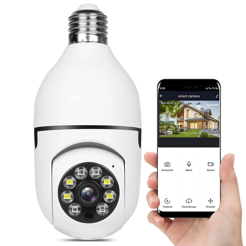 360 1080 p Light Bulb Security Camera