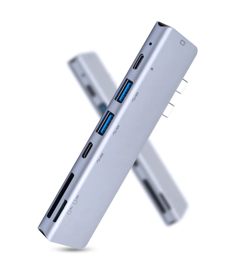 HyperDock Pro 7-in-1 USB-C Hub — 4K HDMI Multiport Adapter for MacBook Pro & Air