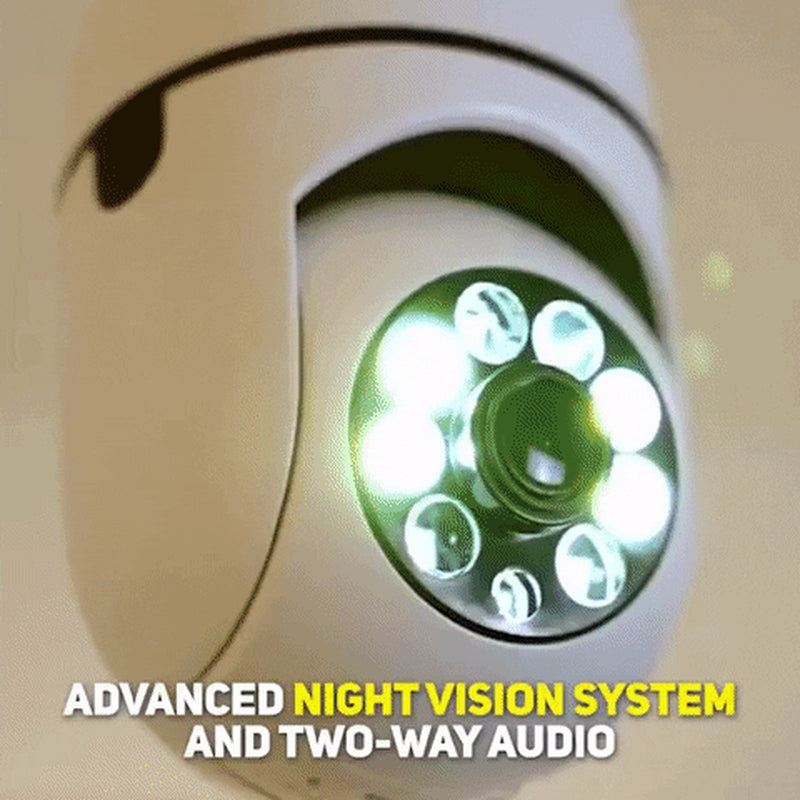 360 1080 p Light Bulb Security Camera