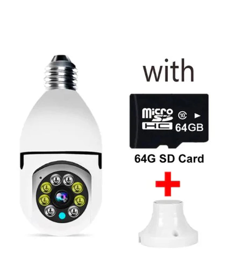 360 1080 p Light Bulb Security Camera