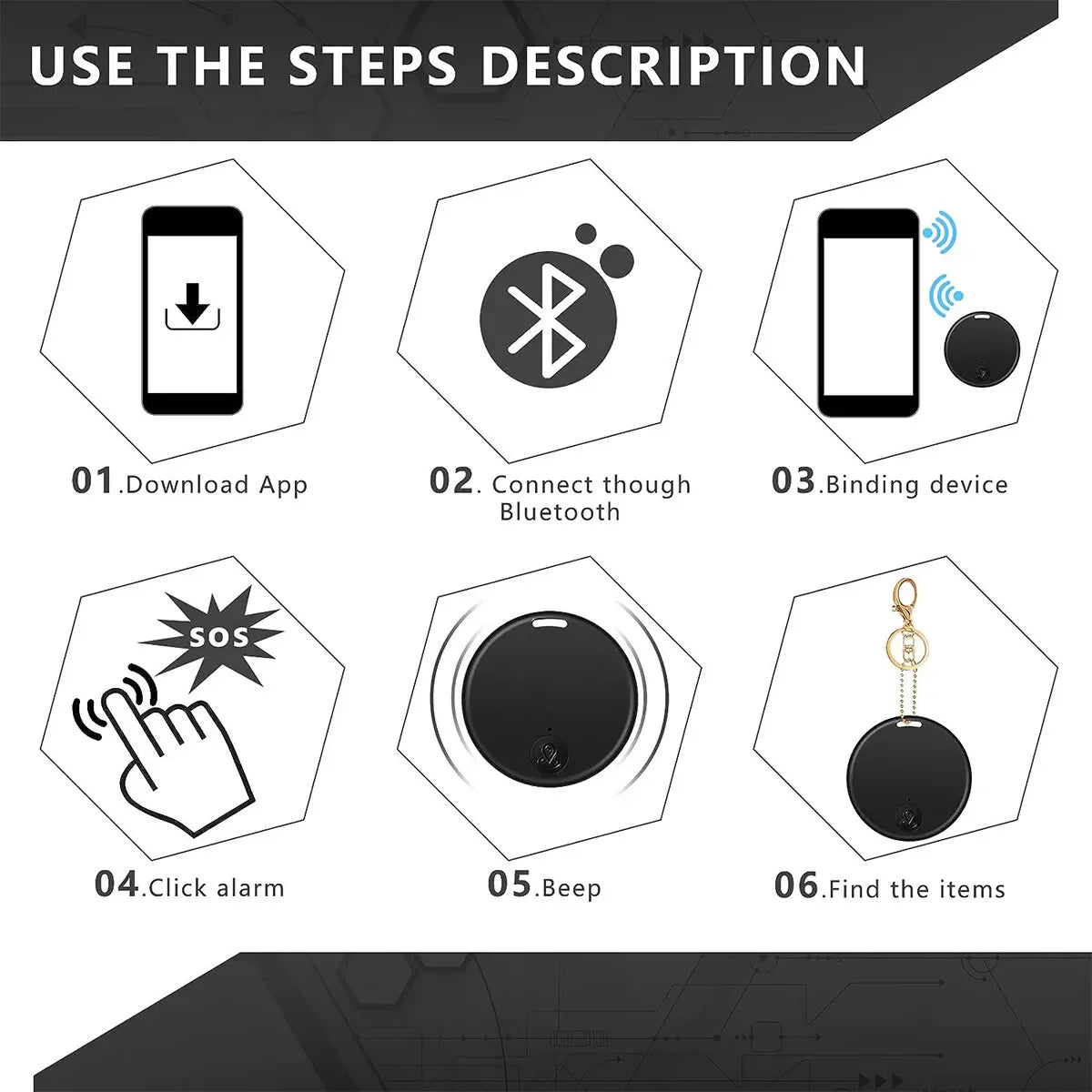 🔍 SmartTag™ Mini Bluetooth Tracker – Never Lose What Matters Most