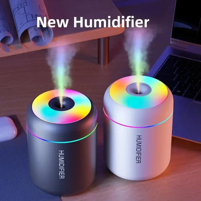 🌫️ AeroMist™ Mini USB Humidifier & Aroma Diffuser | 180ml Portable Air Purifier for Home, Car & Office