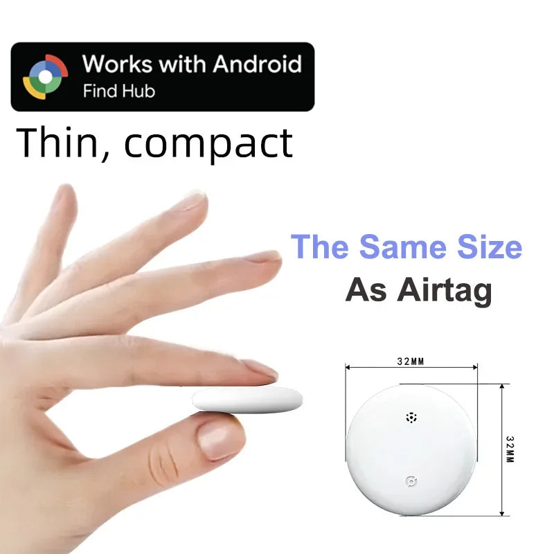 TrackMate™ Mini – Smart Bluetooth Tracker with Google Find My Integration (Android Only)