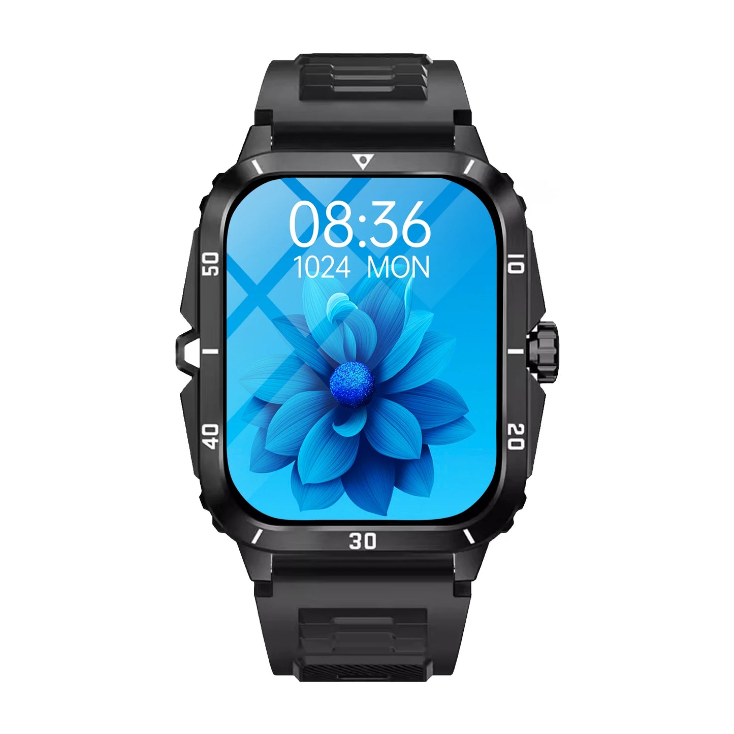 VibeSync™ Smartwatch – 1.96” HD Display, Bluetooth Calls & All-Day Health Tracking