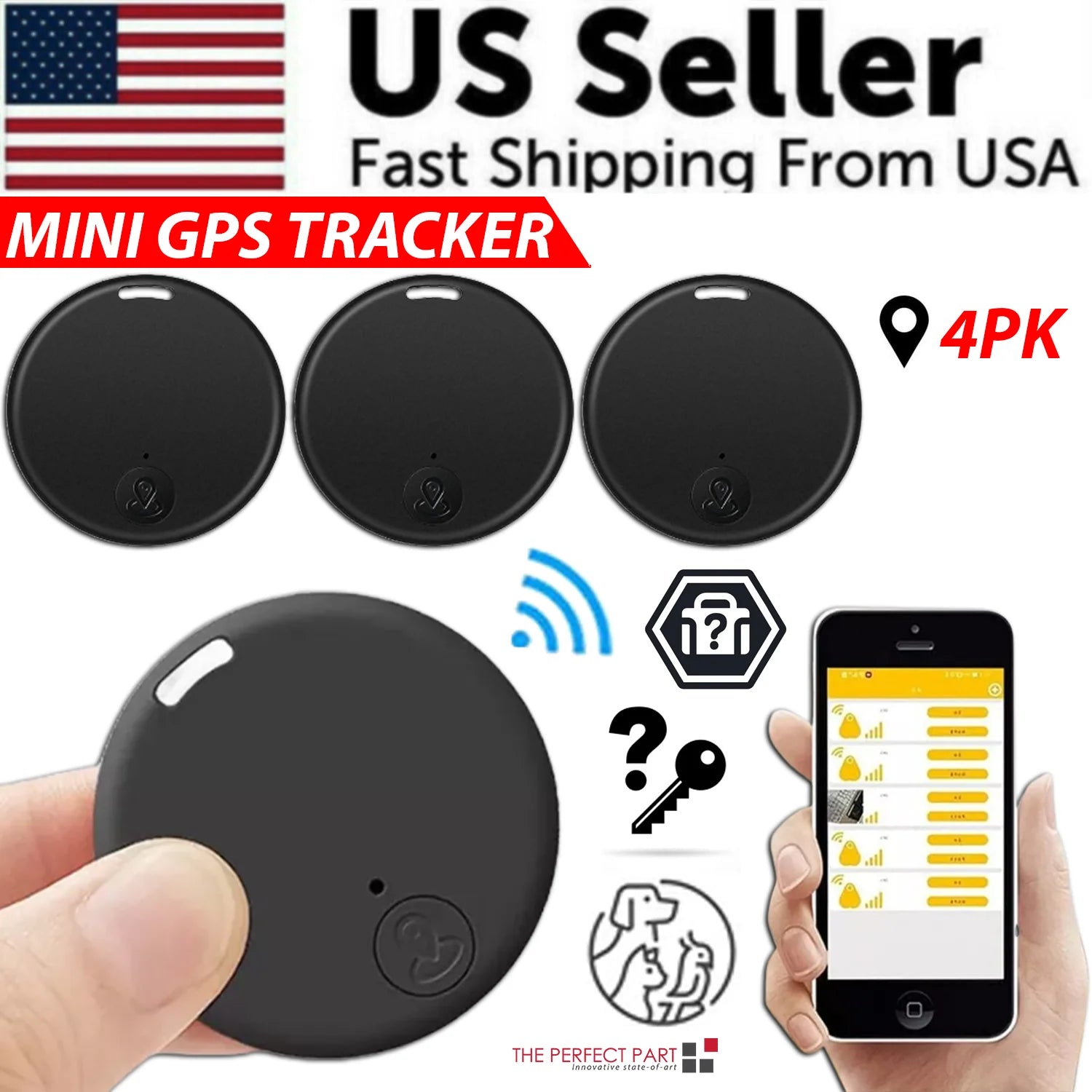🔍 SmartTag™ Mini Bluetooth Tracker – Never Lose What Matters Most