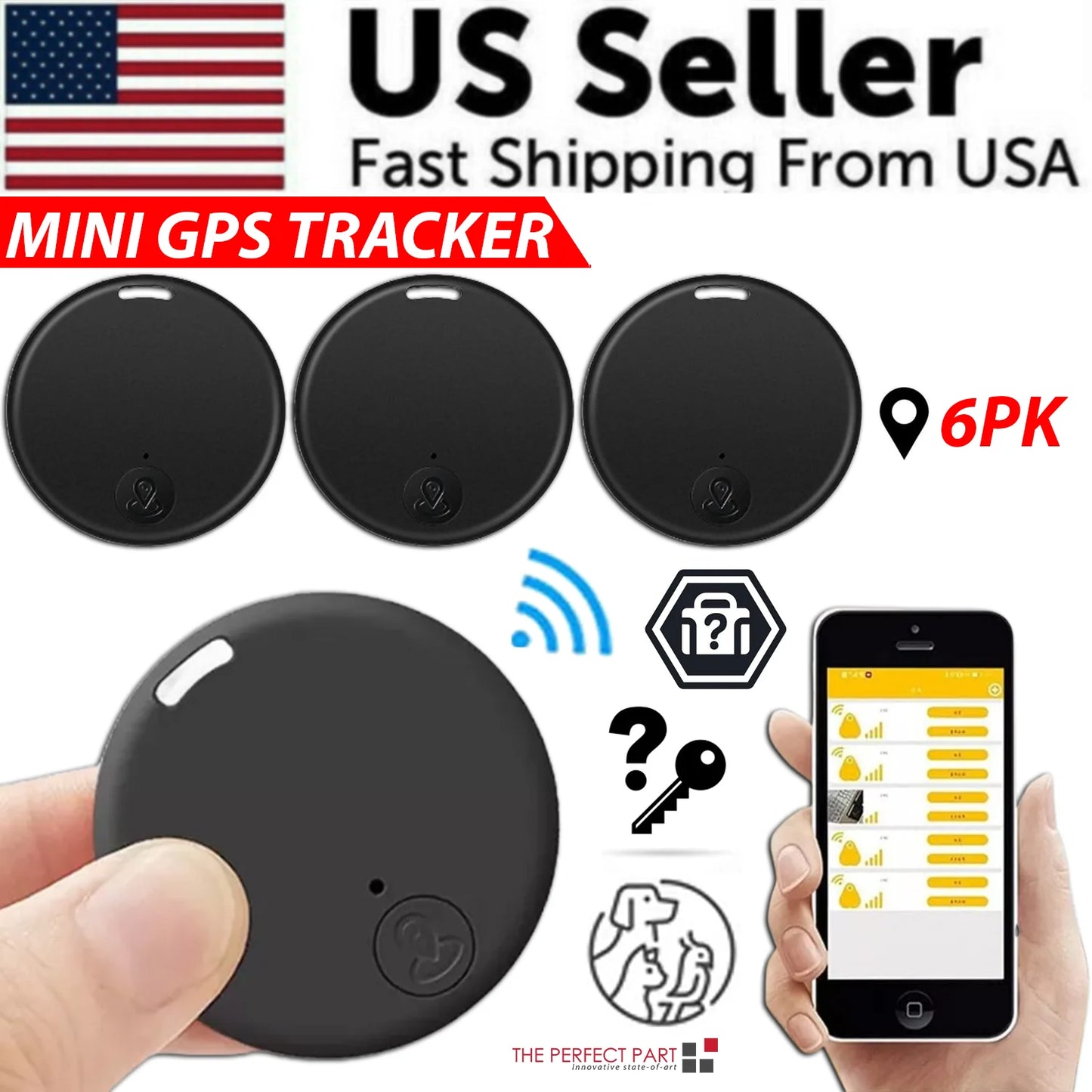 🔍 SmartTag™ Mini Bluetooth Tracker – Never Lose What Matters Most